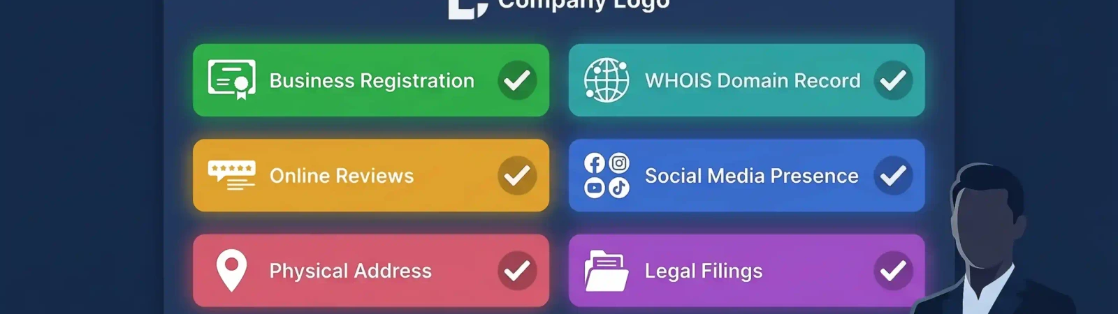 How to know if a company is legit illustration
