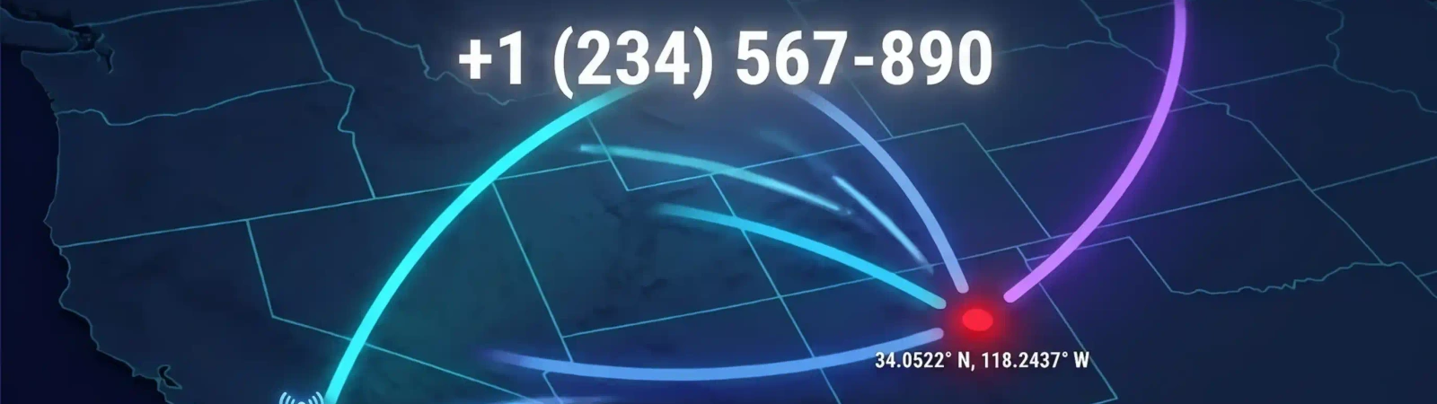 How to track a phone number illustration