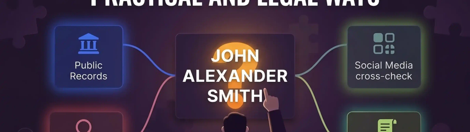 How to find someone's middle name illustration