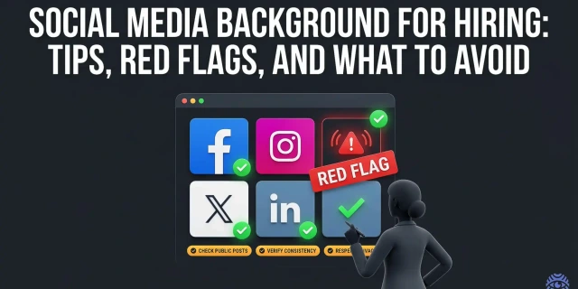 Social Media Background for Hiring: Tips, Red Flags, and What to Avoid