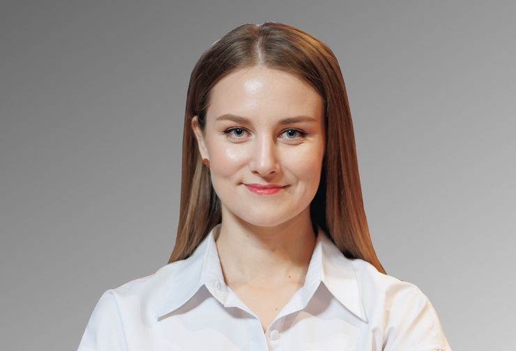 Portrait of Ievgeniia Bespalova